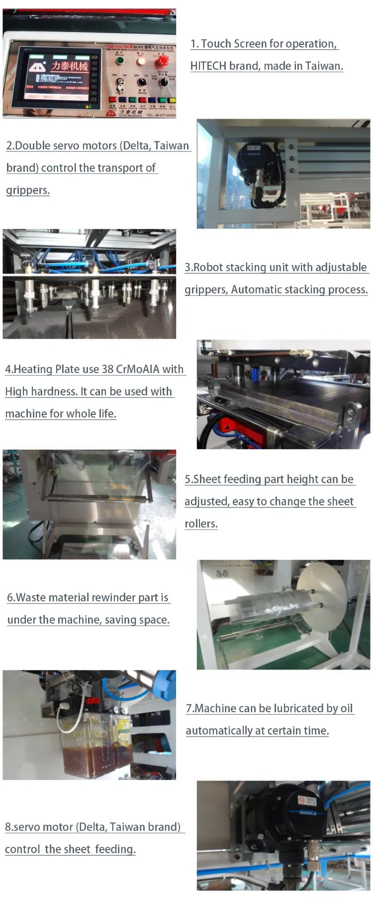 Hot Sale Plastic Yogurt Box Thermoforming Machine Making PP BOPS PS PVC Products Take Away Food Box