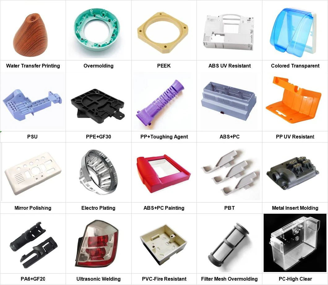 Custom Polypropylene Material High Quality Plastic Injection Molding Parts