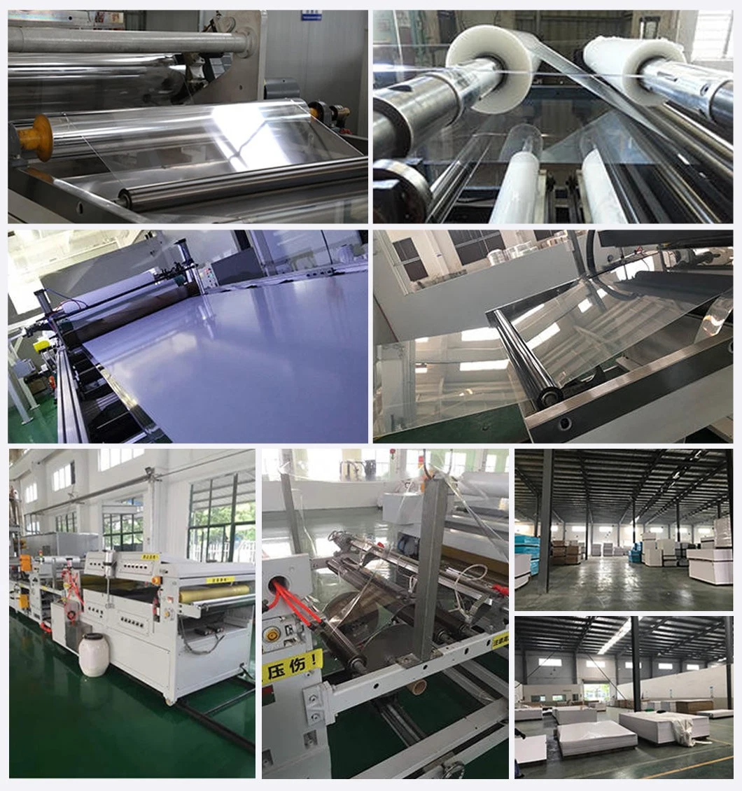 Pet Plastic Sheet Pet Roll for Vacuum Thermal Forming Different Shapes Trays
