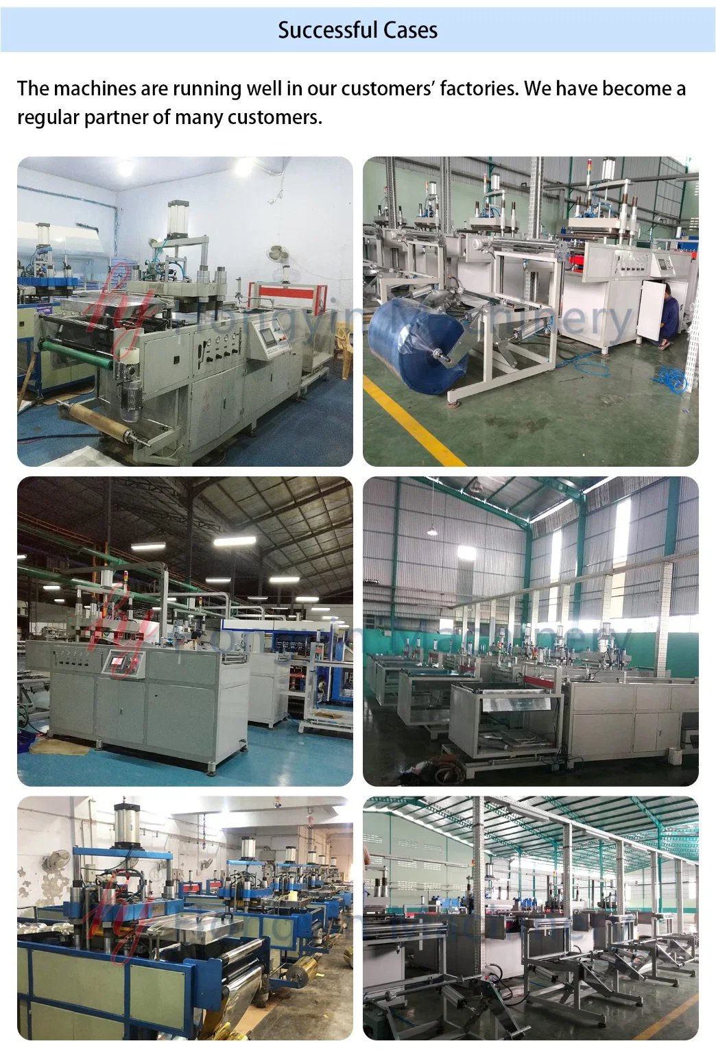 Small Thermoforming Machine Large Forming Area 660*760mm for Clamshell Containers/Blister Trays